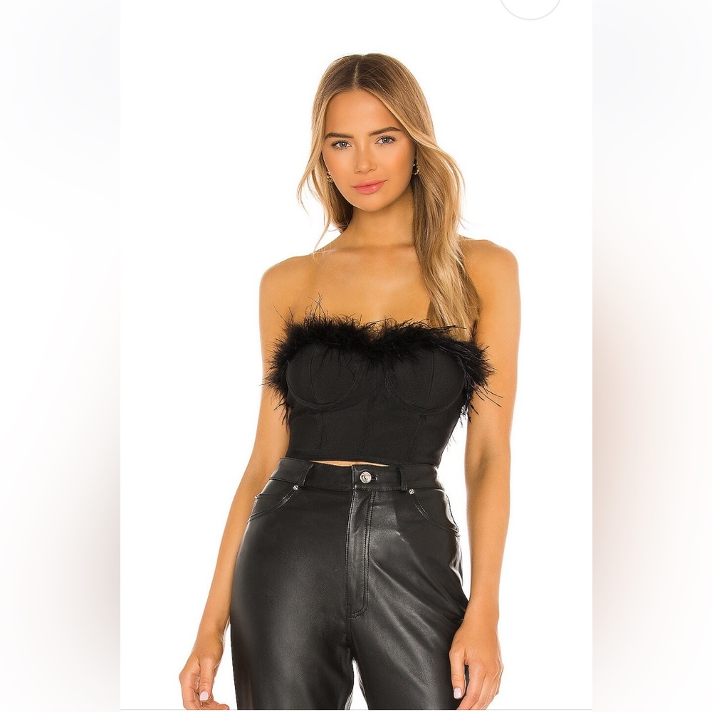 Romana Bustier Top in Black